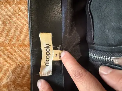 Falda de cuero sintético Nicopoly - miniatura 2