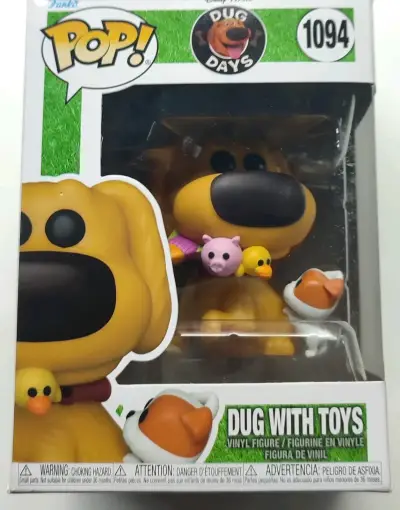 Figura Funko Pop Dug con funda protectora - miniatura 1