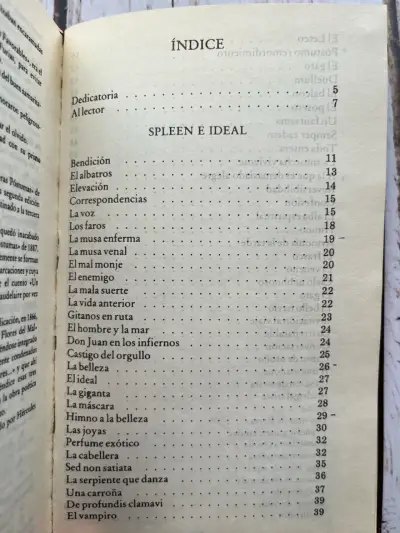 Libro 'Las Flores del Mal' de Charles Baudelaire - miniatura 5