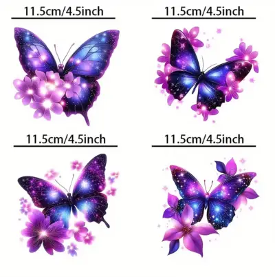 Set de adhesivos de mariposas - miniatura 1
