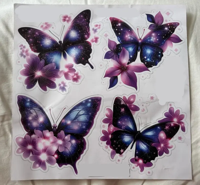 Set de adhesivos de mariposas - 2