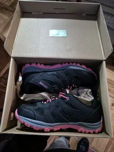 Zapatillas deportivas Spalding negras y rosadas para niña - miniatura 4