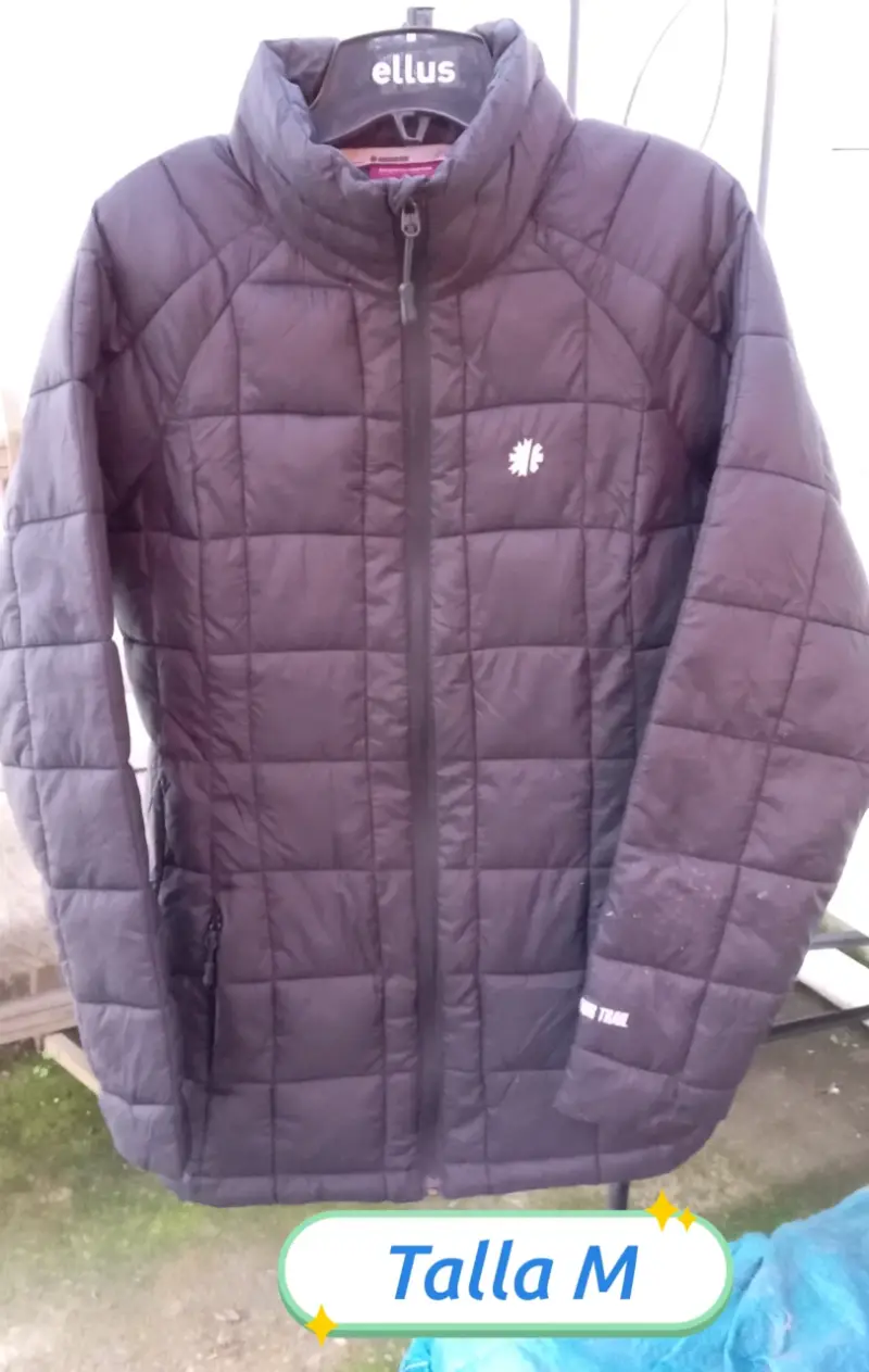 Chaqueta acolchada negra talla M Ellus