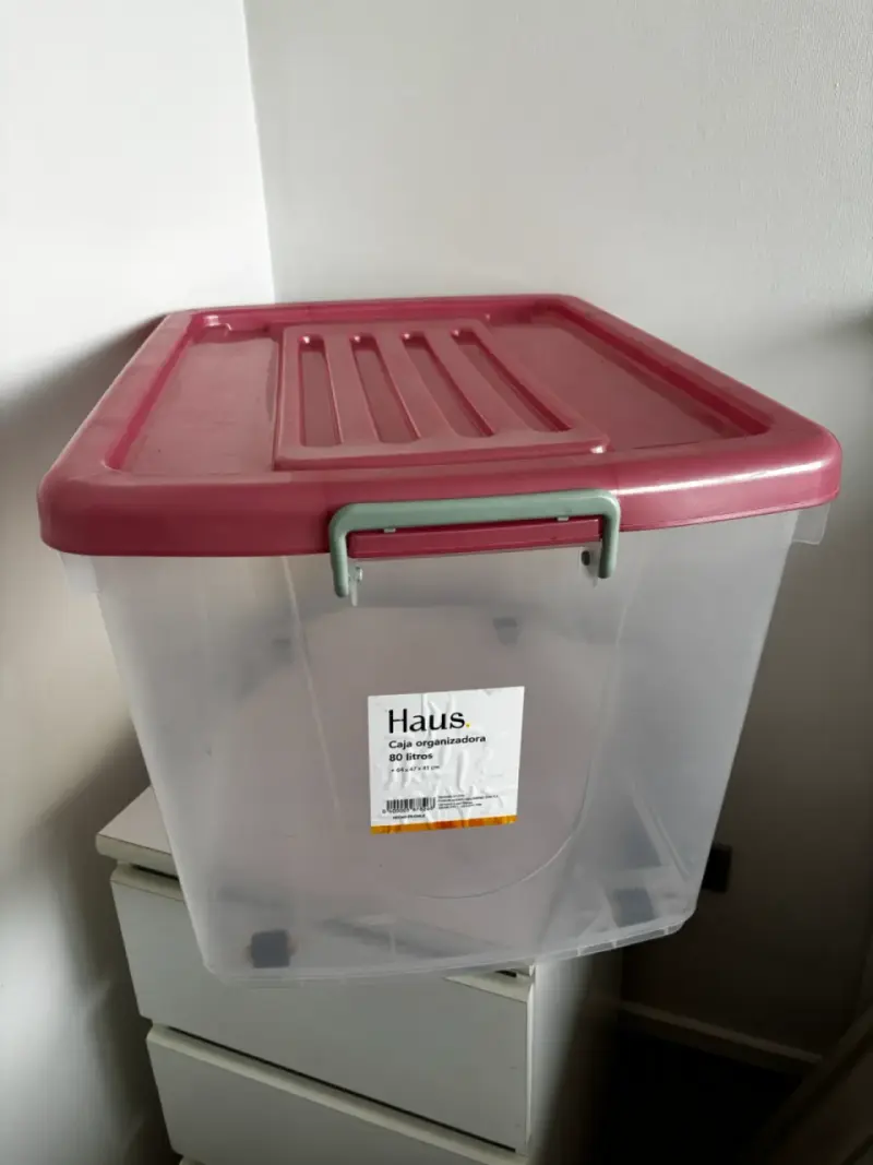 Caja organizadora 80 litros con ruedas - 2