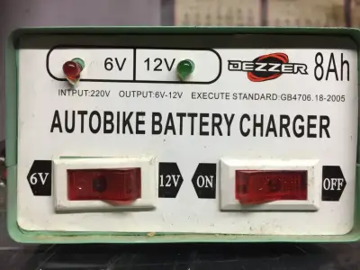 Cargador de Batería para Autobike 8Ah Dezzer - miniatura 1