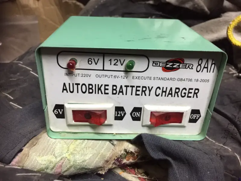 Cargador de Batería para Autobike 8Ah Dezzer - 2