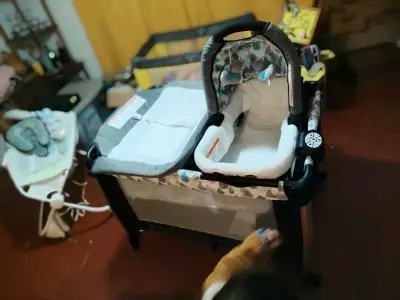 Cuna corral para bebé con mudador y huevito - miniatura 5