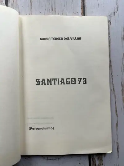 Libro 'Santiago 73' de María Teresa del Villar - miniatura 3