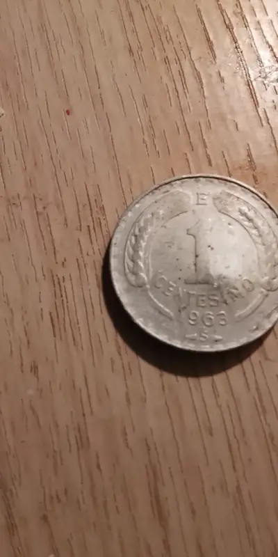 Moneda antigua de 1 centésimo 1963 - miniatura 1