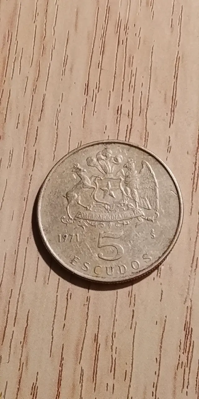 Moneda chilena de 100 pesos con Lautaro - 2