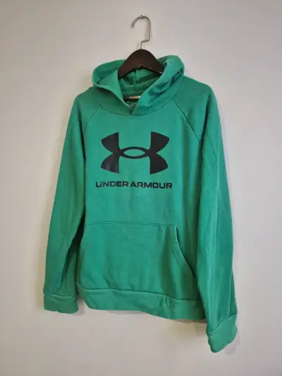 Polerón verde Under Armour para mujer - miniatura 3