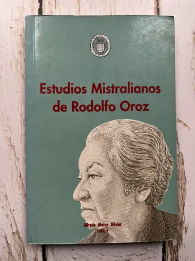 Libro 'Estudios Mistralianos de Rodolfo Oroz' - miniatura 1