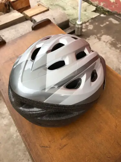 Casco de bicicleta Bell gris para adulto - miniatura 2