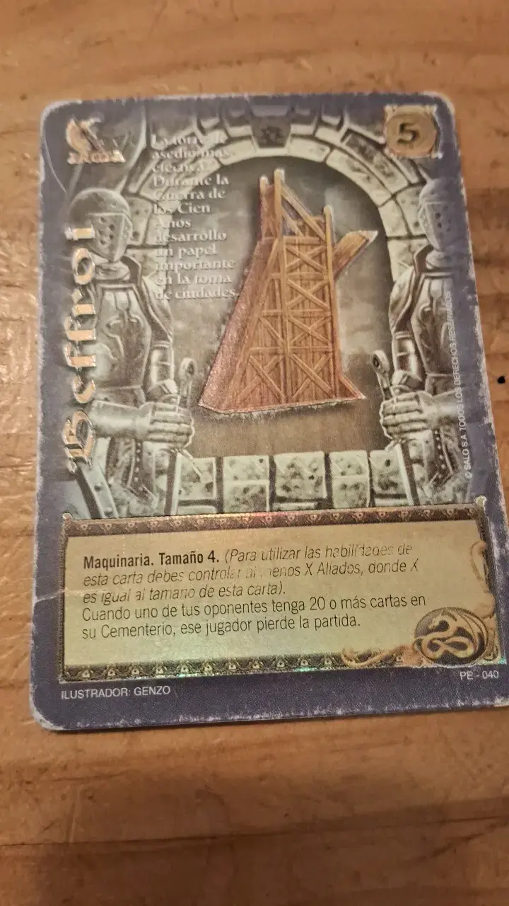 Cartas de colección Mitos y Leyendas - 5