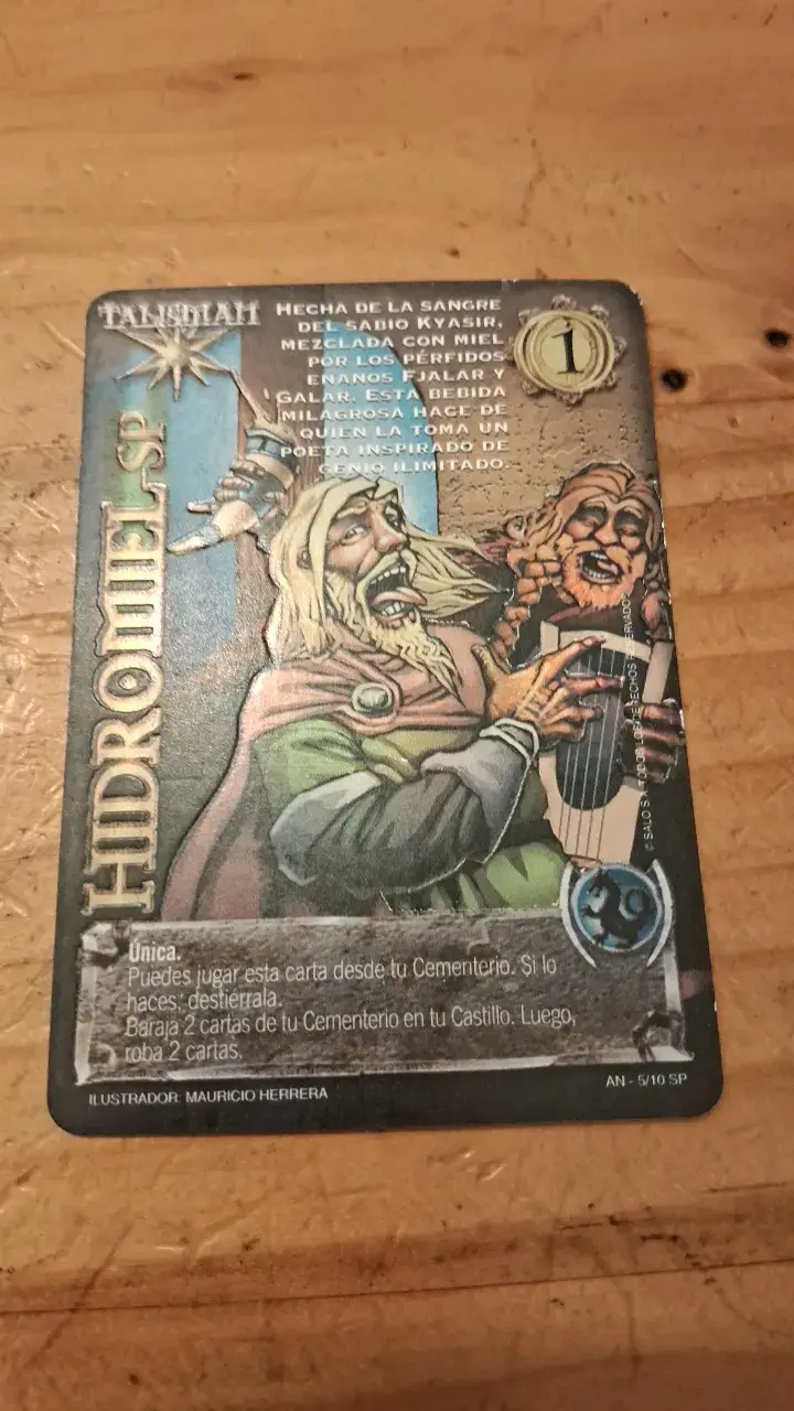 Cartas de colección Mitos y Leyendas - 6