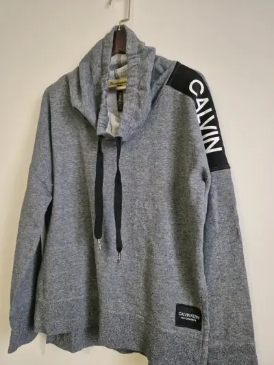 Polerón gris Calvin Klein - miniatura 2