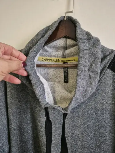 Polerón gris Calvin Klein - miniatura 4