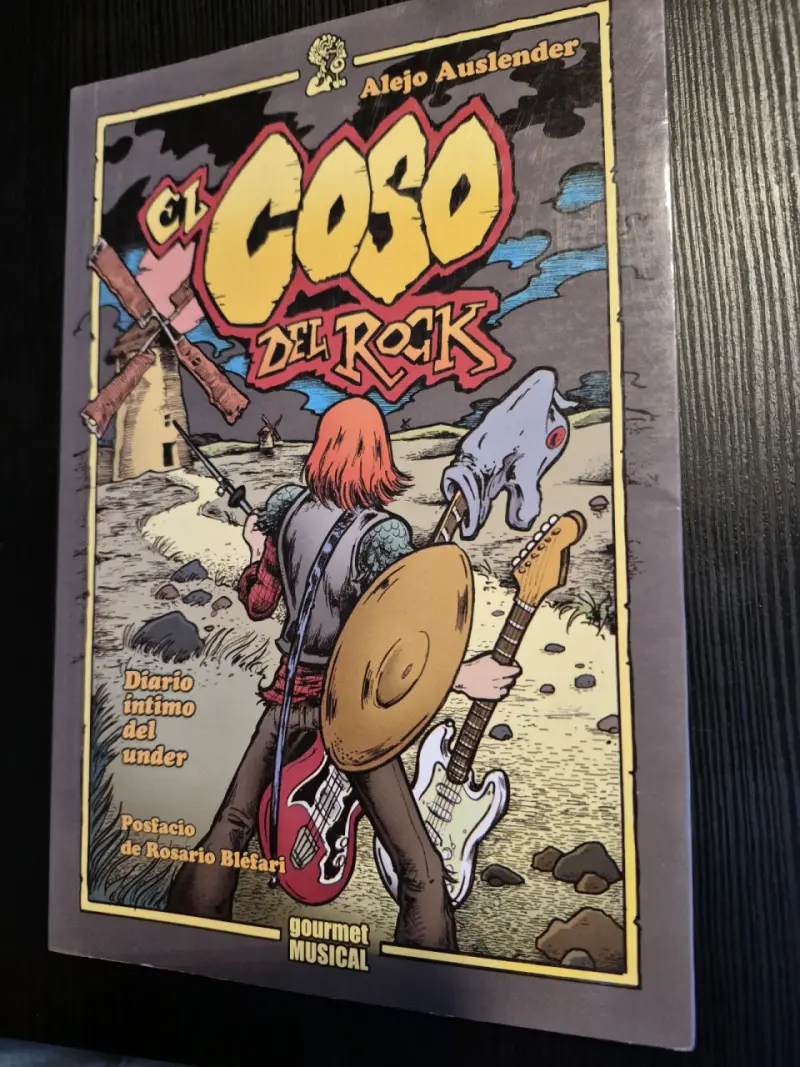 Libro 'El Coso del Rock' de Alejo Auslender