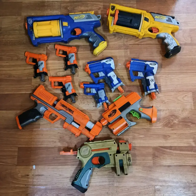 Juguete nerf lanza dardos - 4