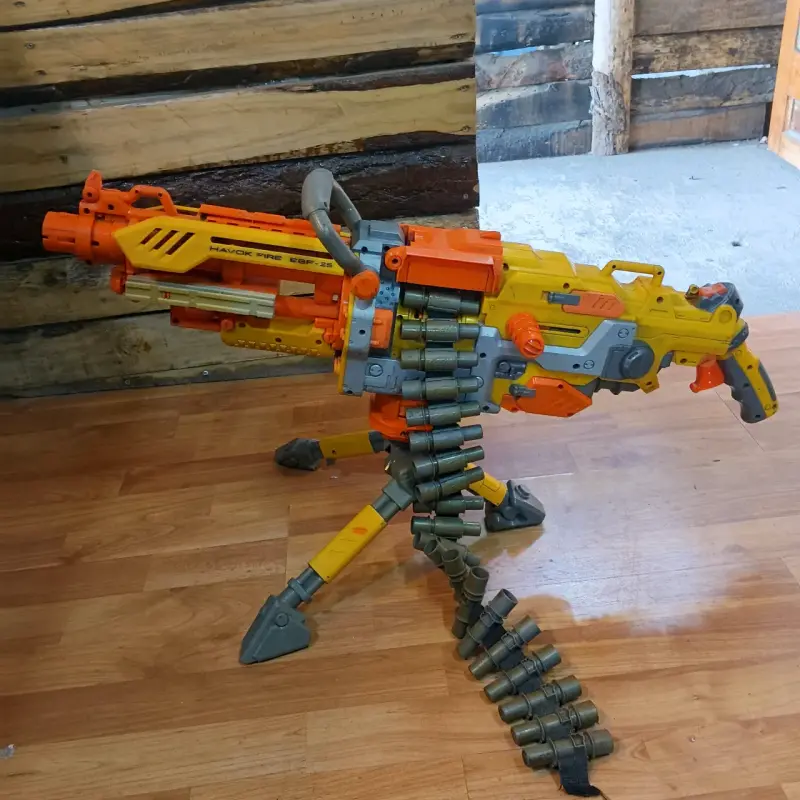 Juguete nerf lanza dardos - 6