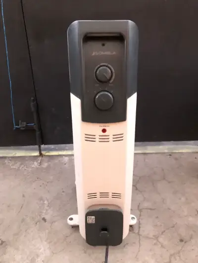 Calefactor eléctrico Somela con termostato ajustable - miniatura 1