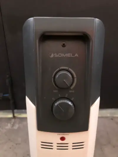 Calefactor eléctrico Somela con termostato ajustable - miniatura 2