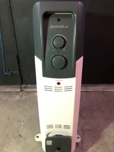 Calefactor eléctrico Somela con termostato ajustable - miniatura 3