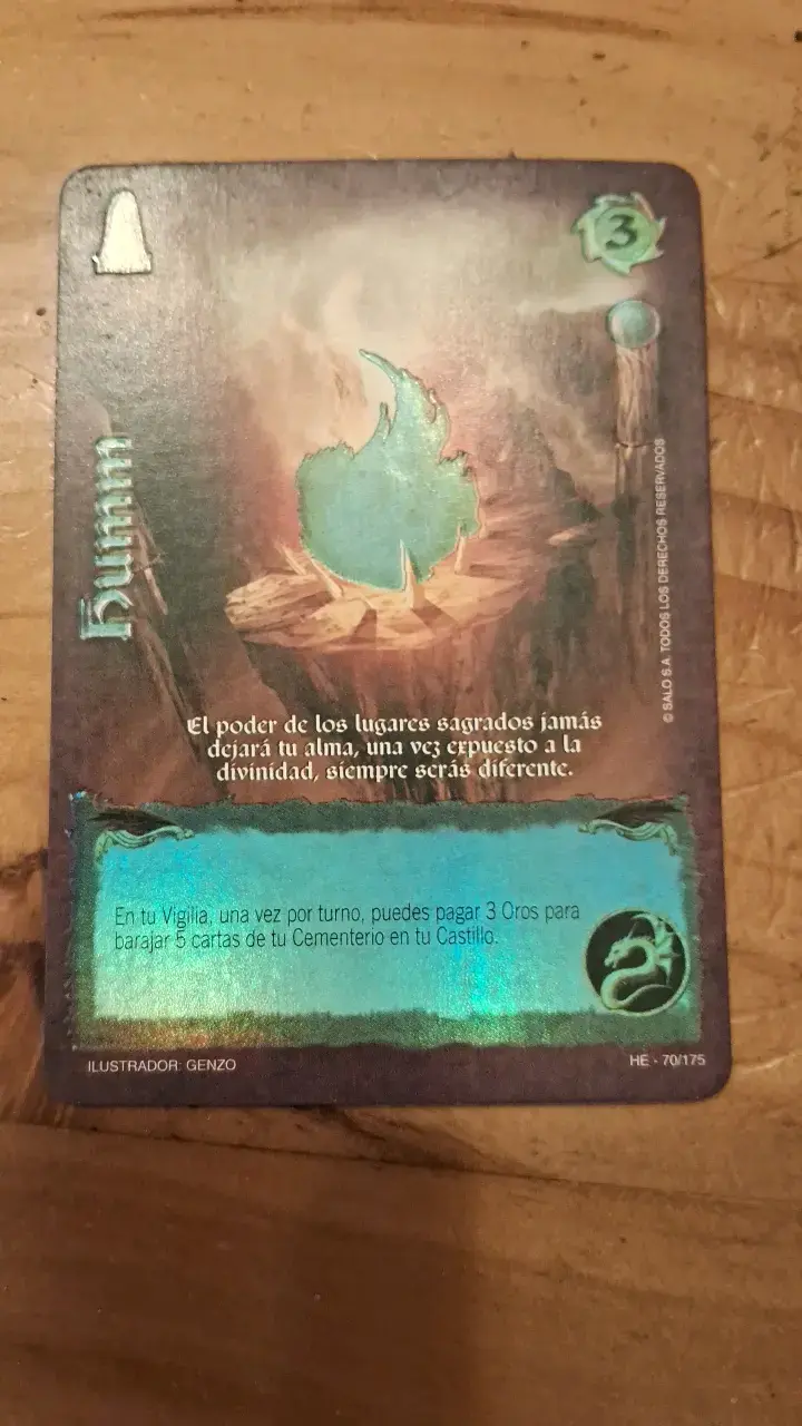 Cartas de Juego Talisman Colección Fuego Negro - 2