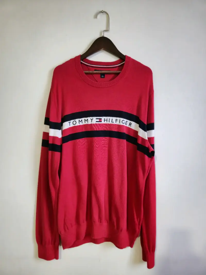Suéter rojo Tommy Hilfiger para hombre - 2