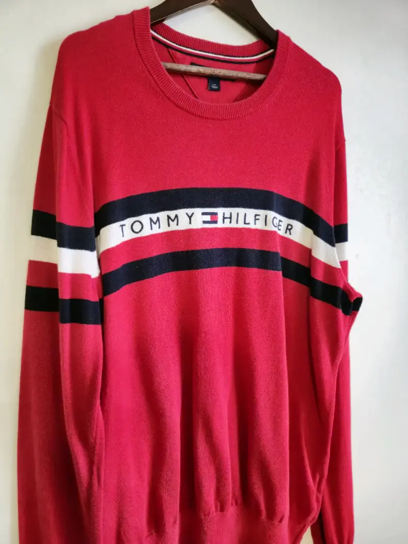 Suéter rojo Tommy Hilfiger para hombre - 3
