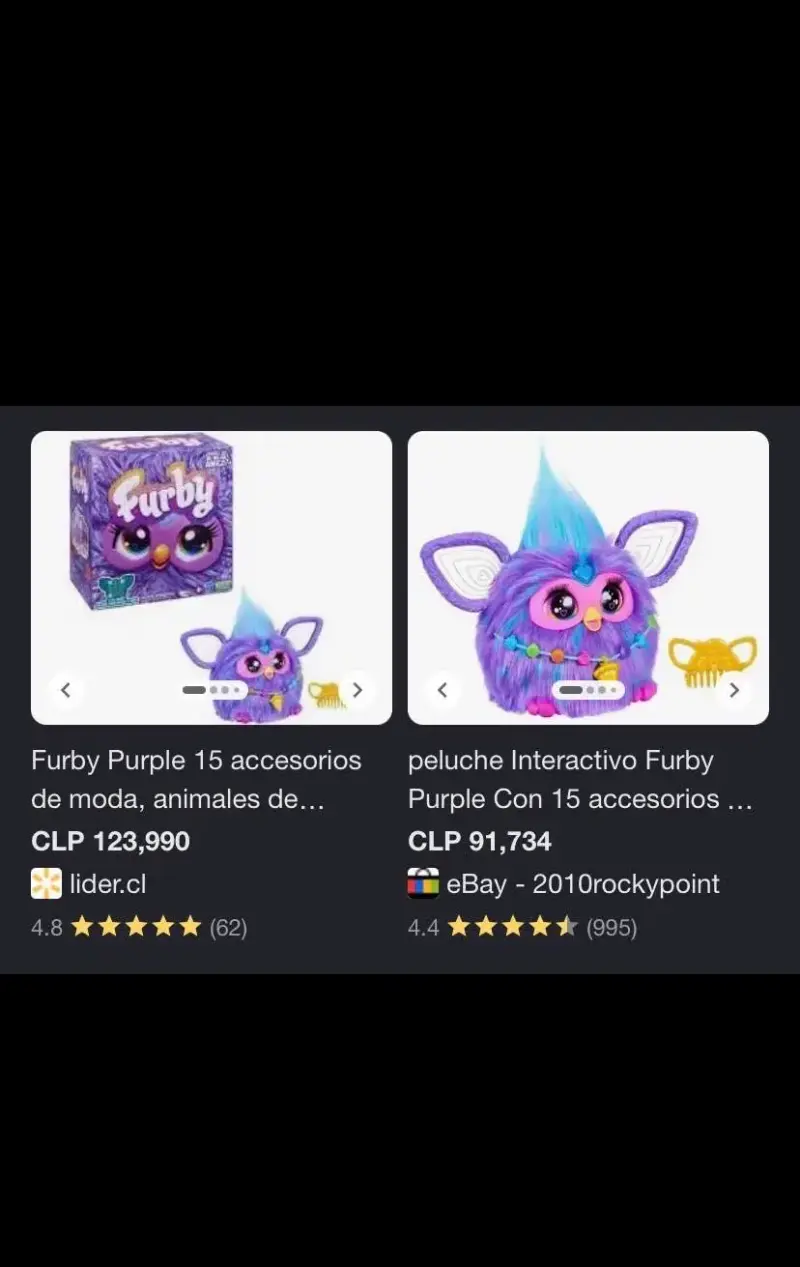 Furby interactivo morado - 5