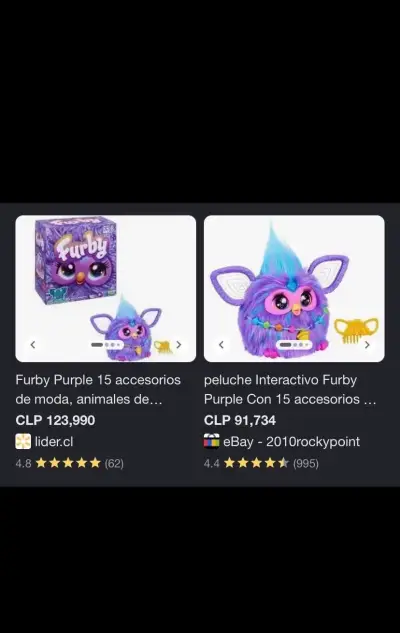 Furby interactivo morado - miniatura 5