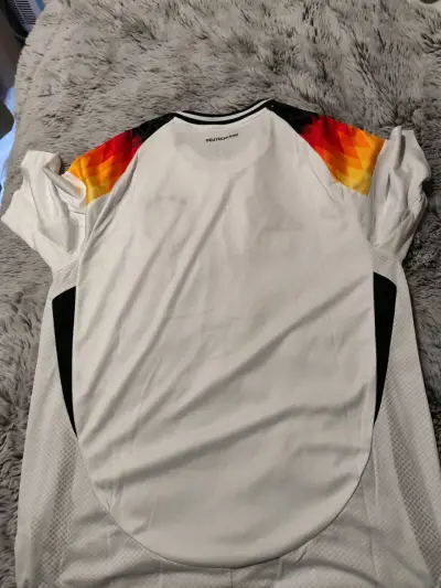 Camiseta de fútbol Alemania Adidas blanca - miniatura 3
