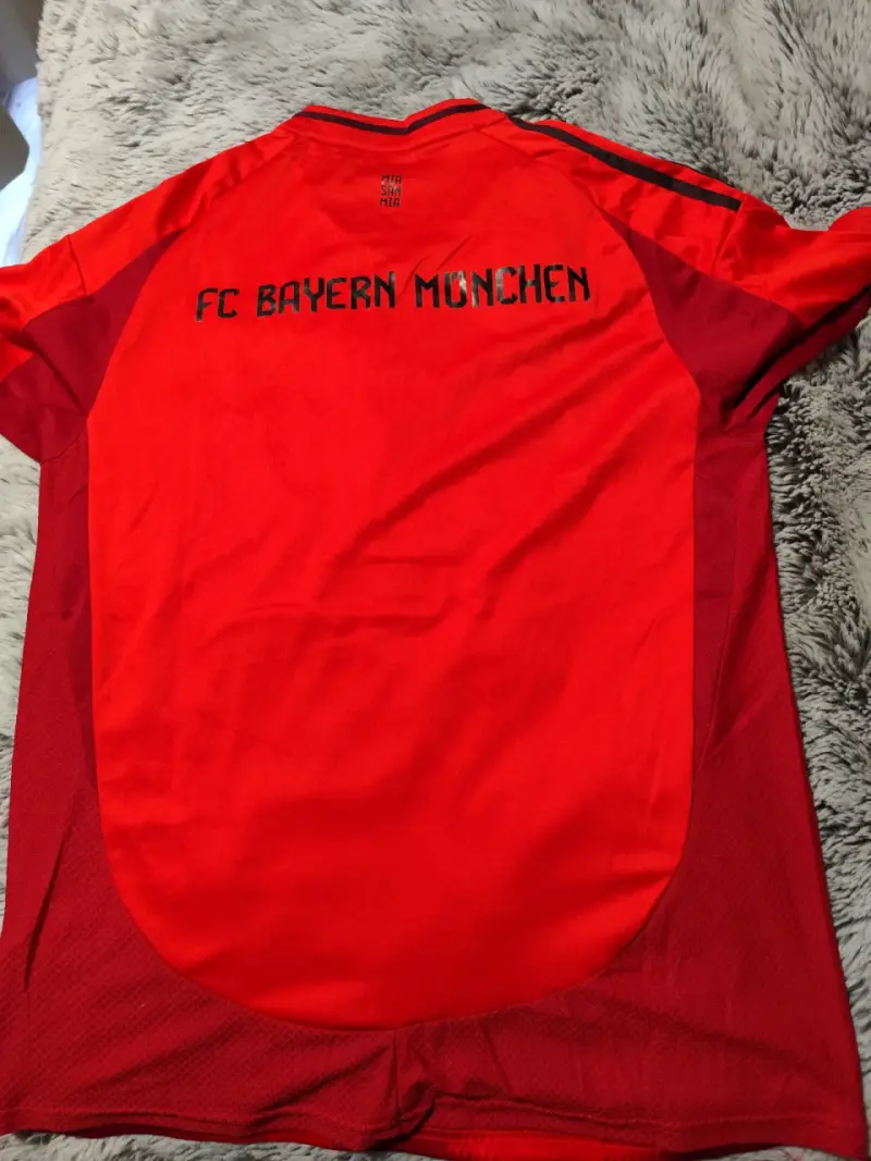 Camiseta Adidas Bayern Munich Roja Talla L - 2