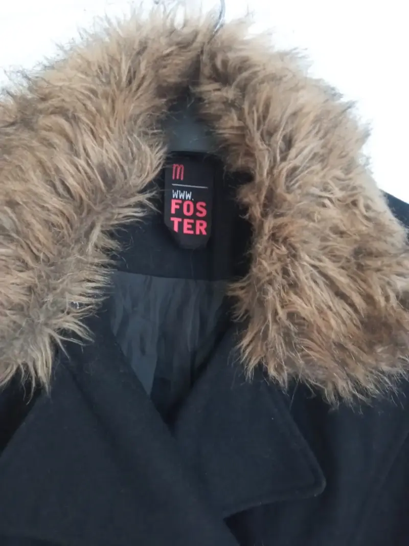 Chaqueta Foster con cuello de piel desmontable - 3