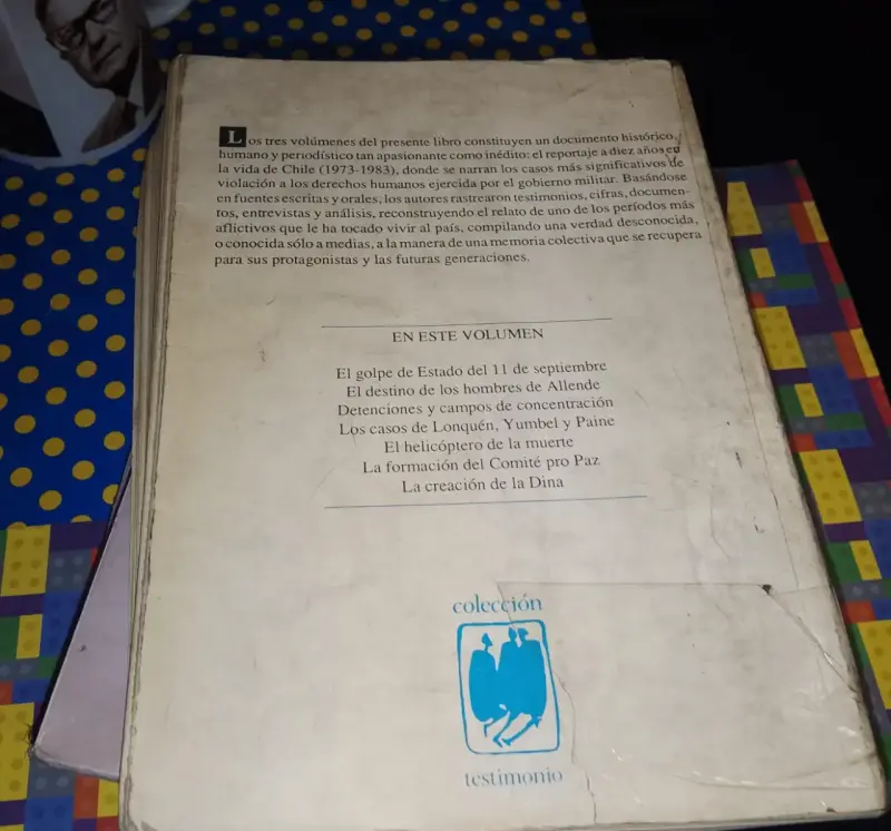 Chile La Memoria Prohibida - 3 tomos - 4