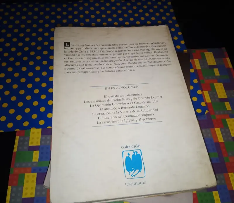 Chile La Memoria Prohibida - 3 tomos - 5