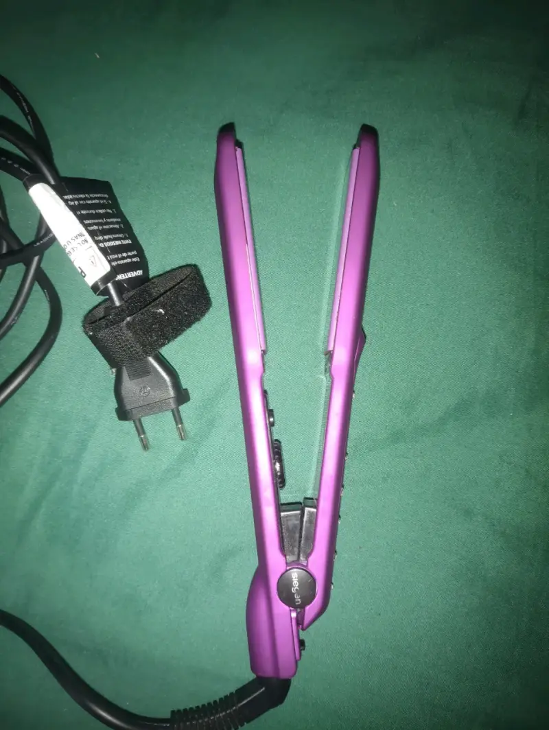 Plancha de Pelo Segem Morada Compacta - 1