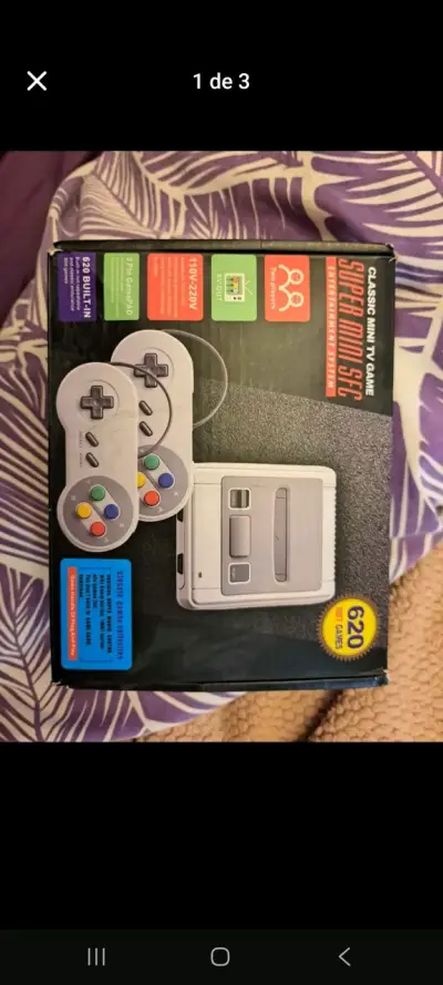 Consola Retro Super Mini SFC con 620 Juegos - miniatura 1