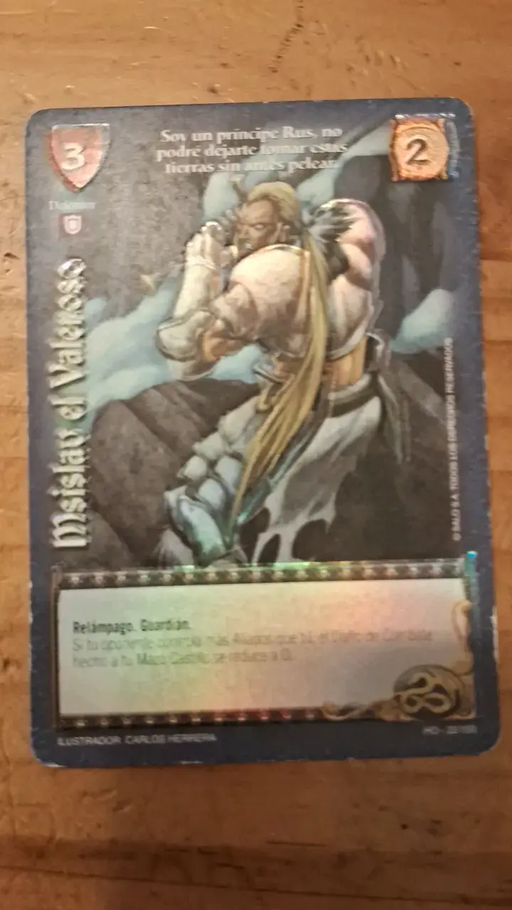 Cartas de colección de juego de mesa - 6