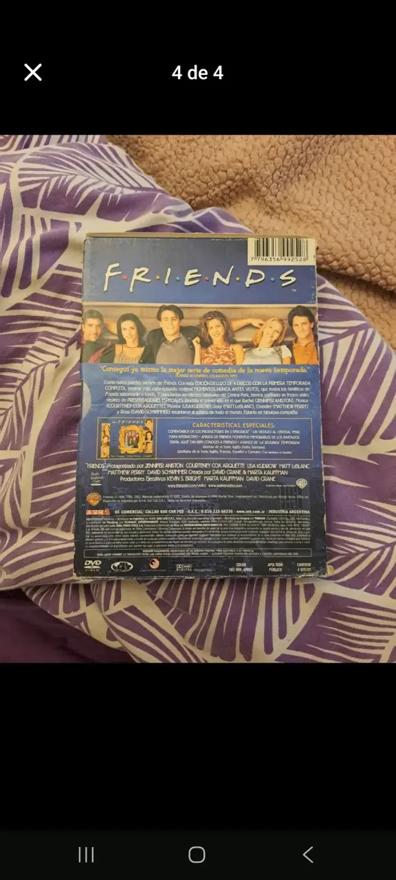 DVD Friends Temporada 1 Completa - 3