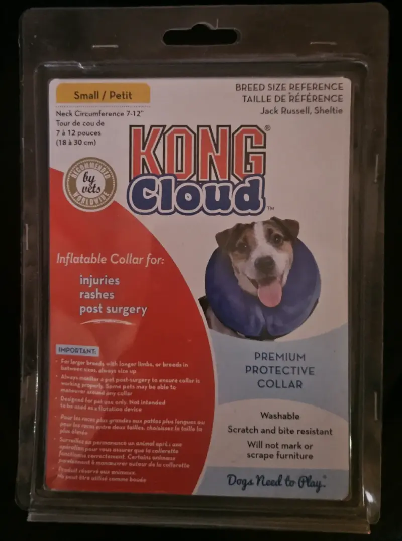 Collar inflable para perros KONG Cloud pequeño - 2