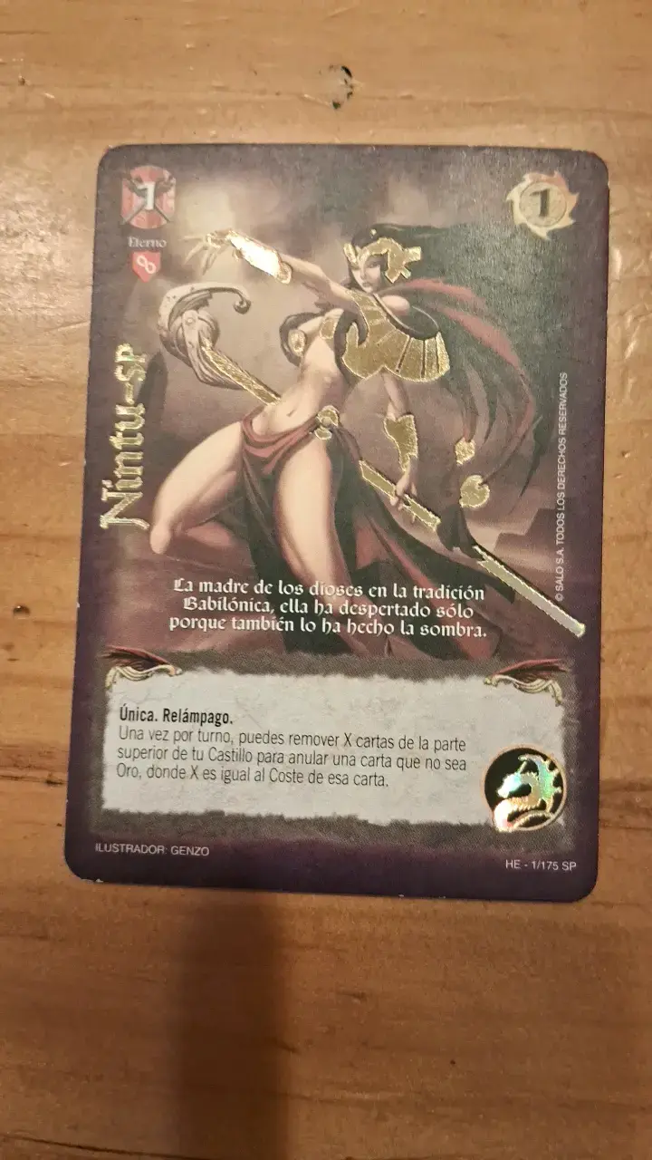 Cartas de colección Mitos y Leyendas - 1