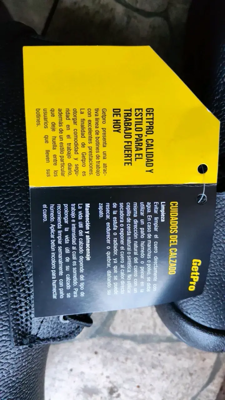 Botas de seguridad negras GetPro resistentes - 3