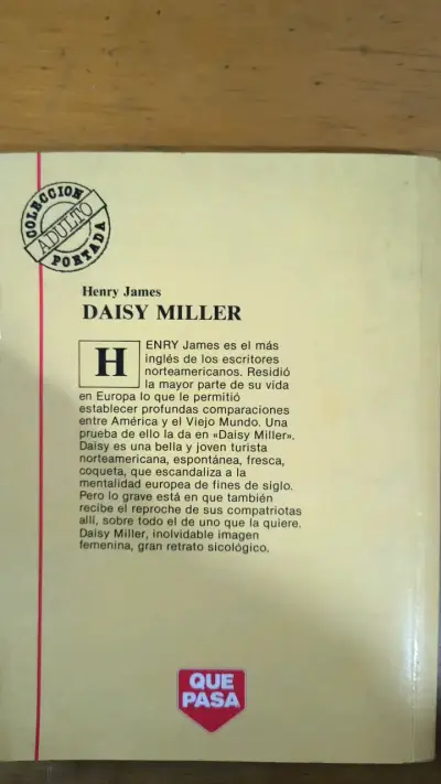 Libro Daisy Miller de Henry James - miniatura 2