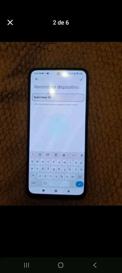 Smartphone Xiaomi Redmi Note 10 Verde - miniatura 2