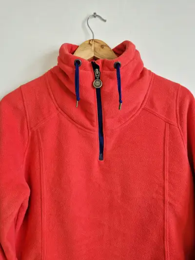 Polar fleece rojo para mujer Under Armour - miniatura 5