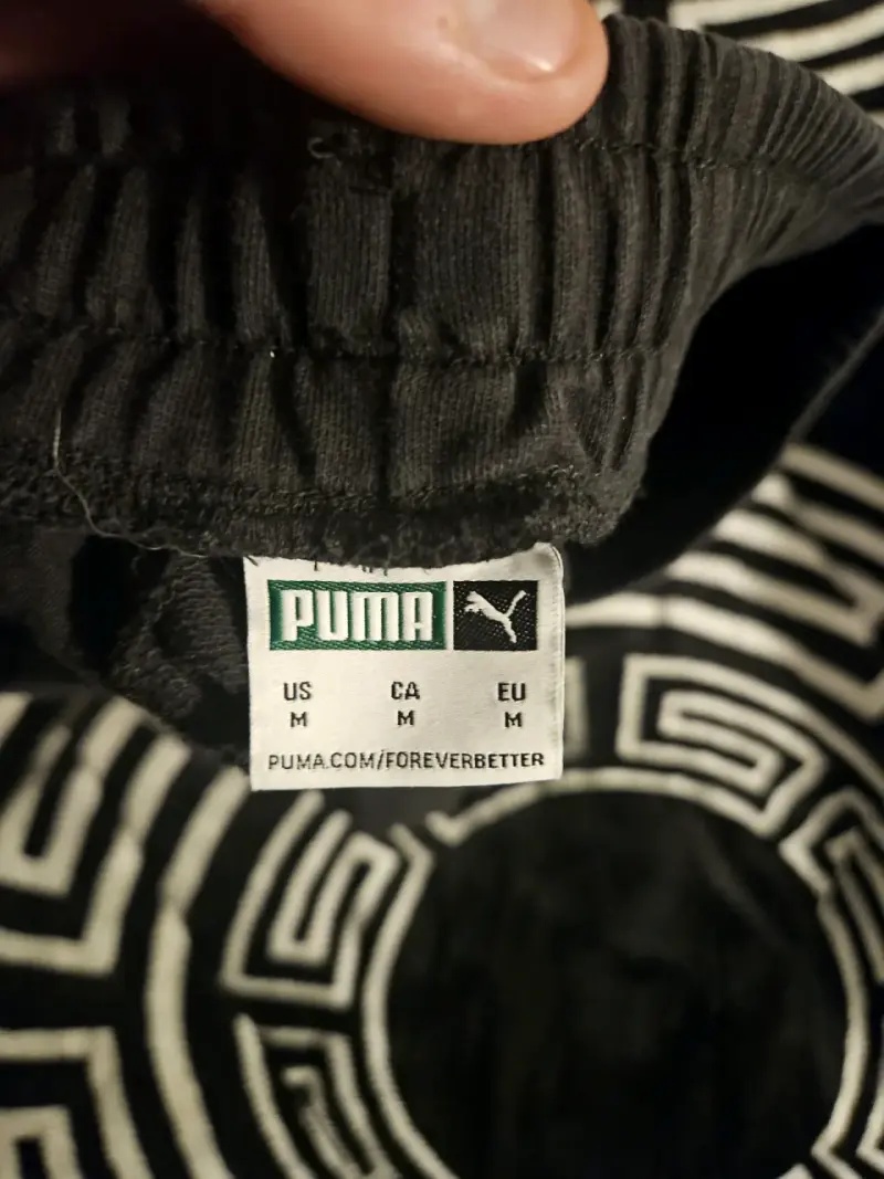 Shorts deportivos negros Puma para hombre - 2