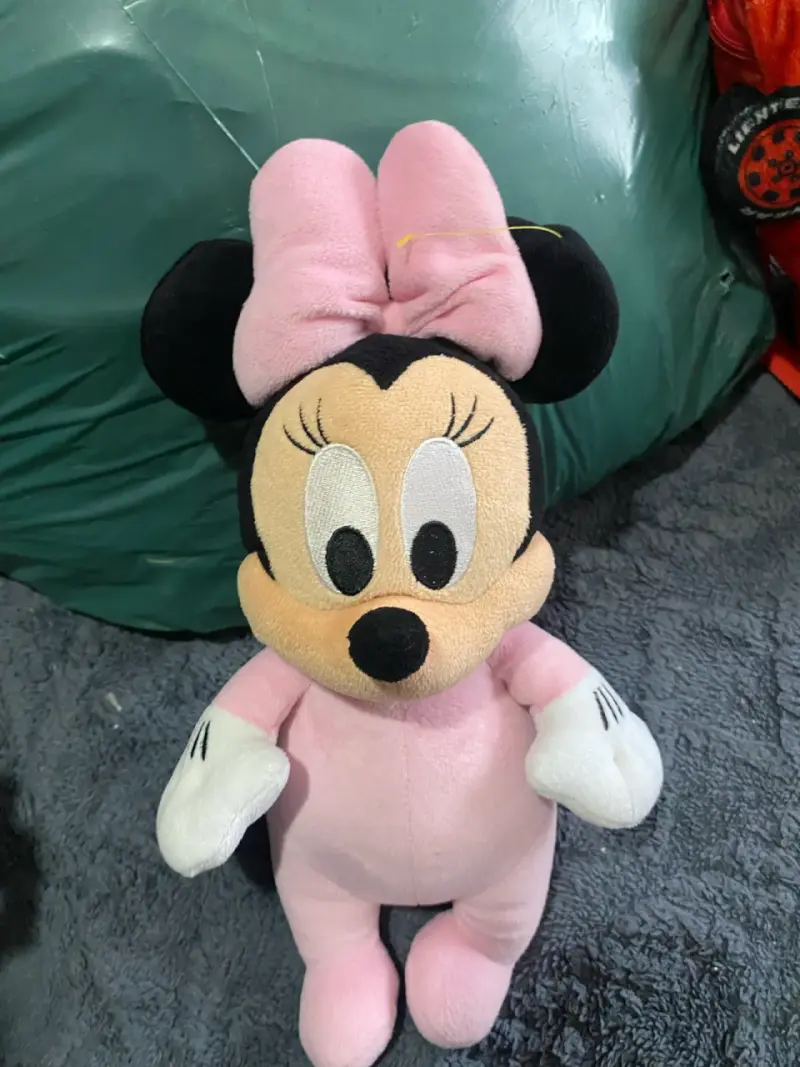 Peluche Minnie Mouse rosa para niños