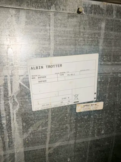 Horno eléctrico Albin Trotter BSF60X en buen estado - miniatura 3